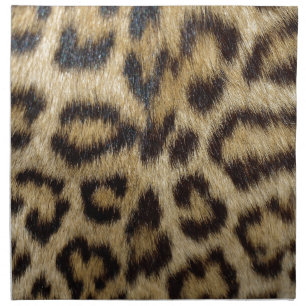 Leopard Print Cloth Napkin