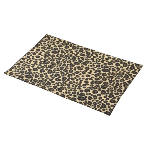 Leopard Print Cloth Placemat