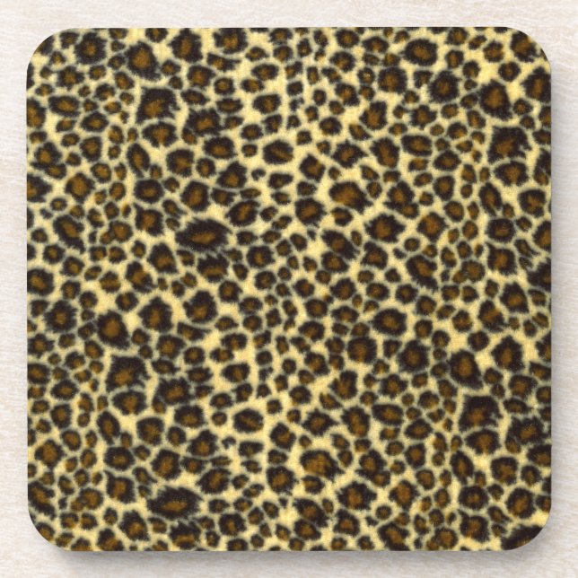 Leopard Print Coasters (Front)