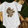 Leopard Print Cool Kid Matching Mommy and Me Baby Bodysuit