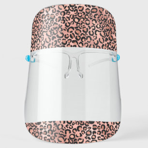 Leopard Print COVID-19 Girly Corona Virus Face Shield
