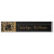 Leopard Print Custom Monogram Desk Name Plate