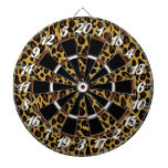 Leopard Print Dart Board