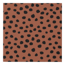 Leopard Print Dots Rust Terracotta Cheetah Spots