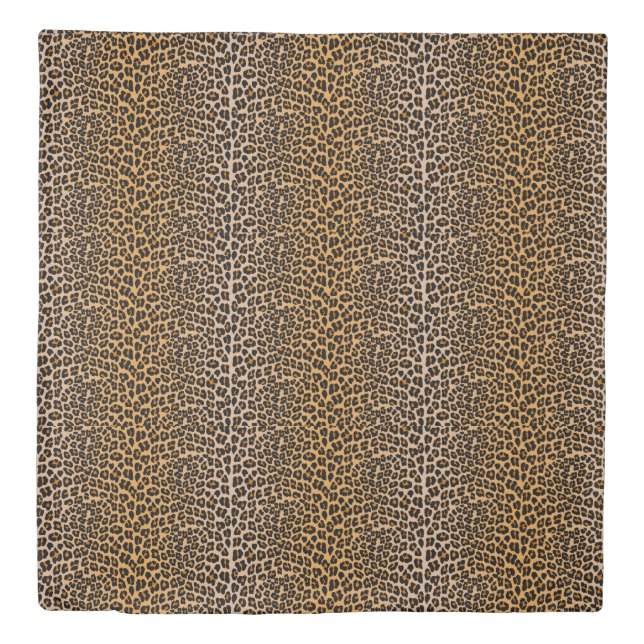 Leopard print duvet cover (Front)