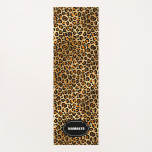 LEOPARD PRINT Eco-friendly Yoga Mat
