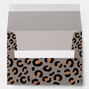 leopard print envelope
