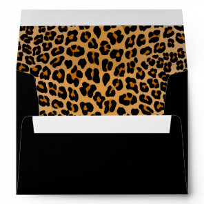 Leopard print envelope