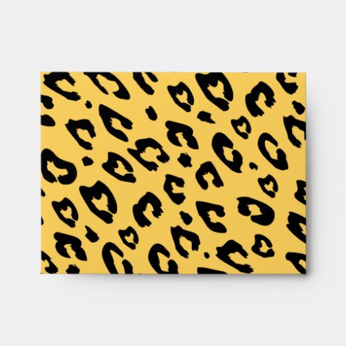Leopard print envelopes  Exotic animal pattern