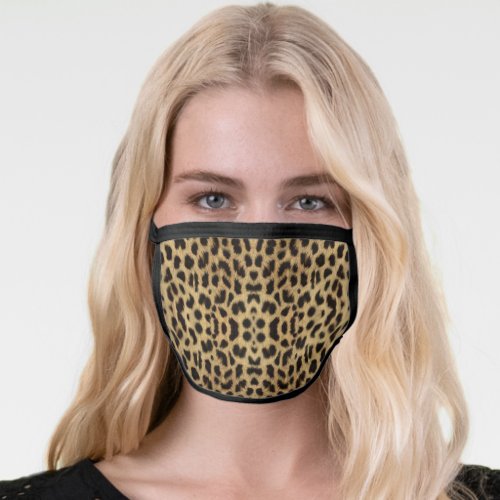 Leopard Print Face Mask