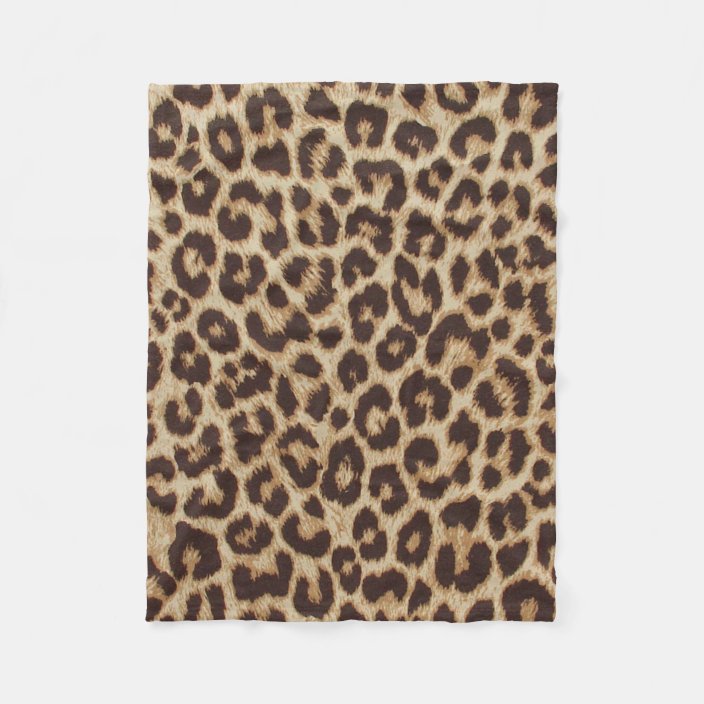 leopard fuzzy blanket