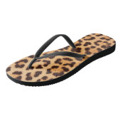 Leopard Print Flip Flops | Zazzle