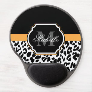 Leopard Print Gel Mouse Pad