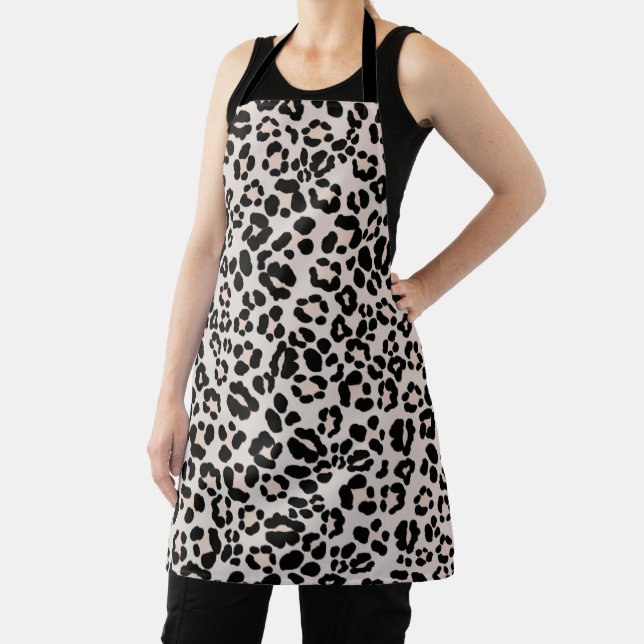 Leopard Print Glam #1 - landscape #pattern #decor  Apron (Insitu)