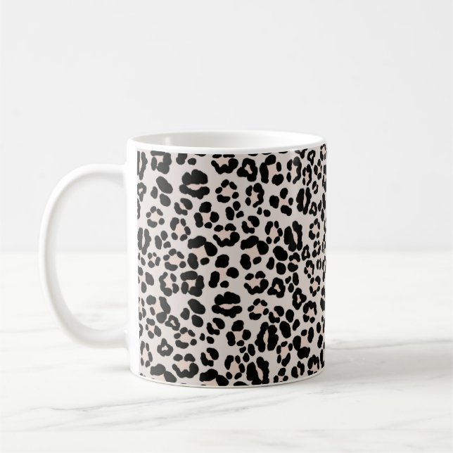 Leopard Print Glam #1 - landscape #pattern #decor  Coffee Mug (Left)