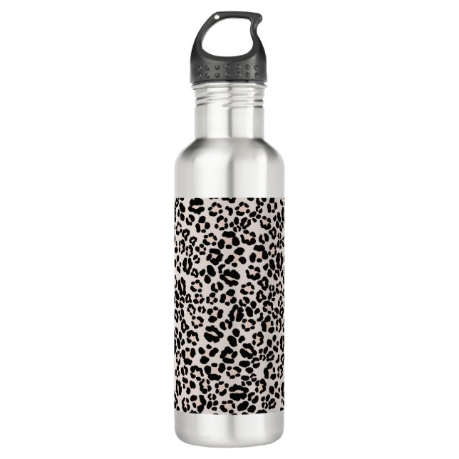 Leopard Print Glam #1 - landscape #pattern #decor  Stainless Steel Water Bottle (Front)