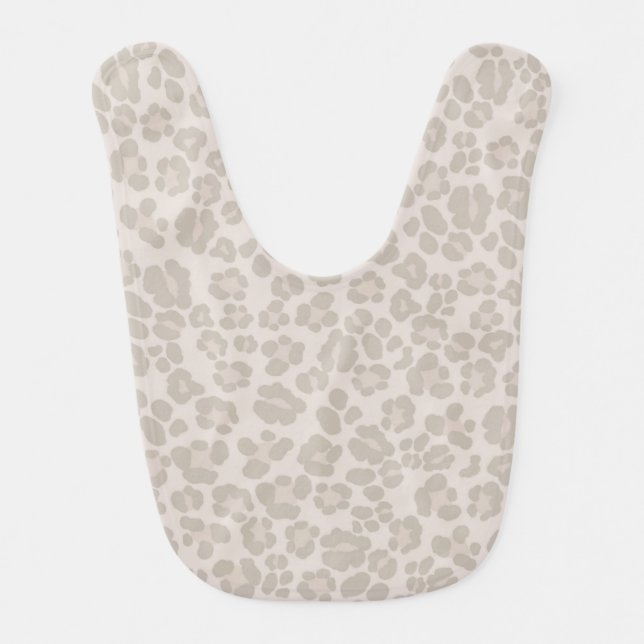 Leopard Print Glam 2 #pattern #design Baby Bib (Front)