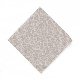 Leopard Print Glam 2 #pattern #design Bandana