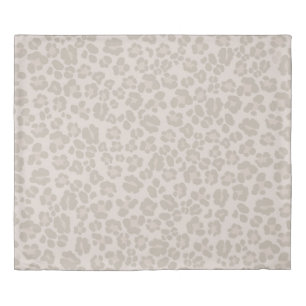 Leopard Print Glam 2 #pattern #design Duvet Cover