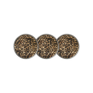 Leopard Print Golf Ball Marker