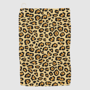 Leopard Print Golf Towel