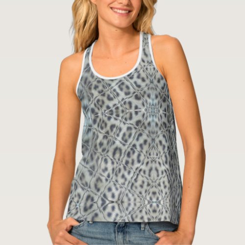 Leopard Print Graphic All_over printed Tank Top