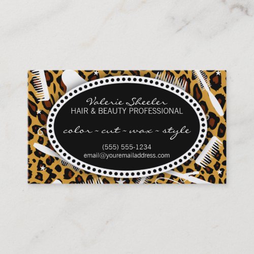Leopard Print Hair  Beauty Appointment