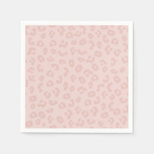 Pink Leopard Birthday Party Supplies Zazzle