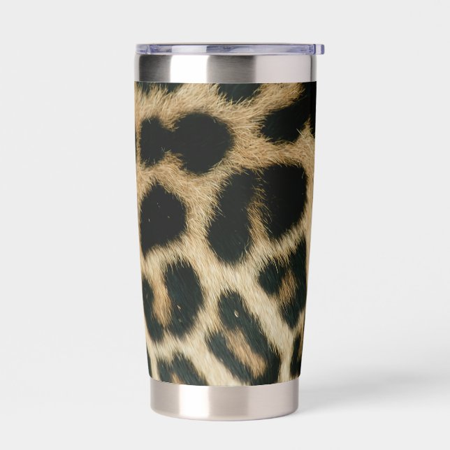 Leopard Print Insulated Tumbler (Left)