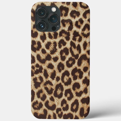 Leopard Print iPhone 13 Pro Max Case