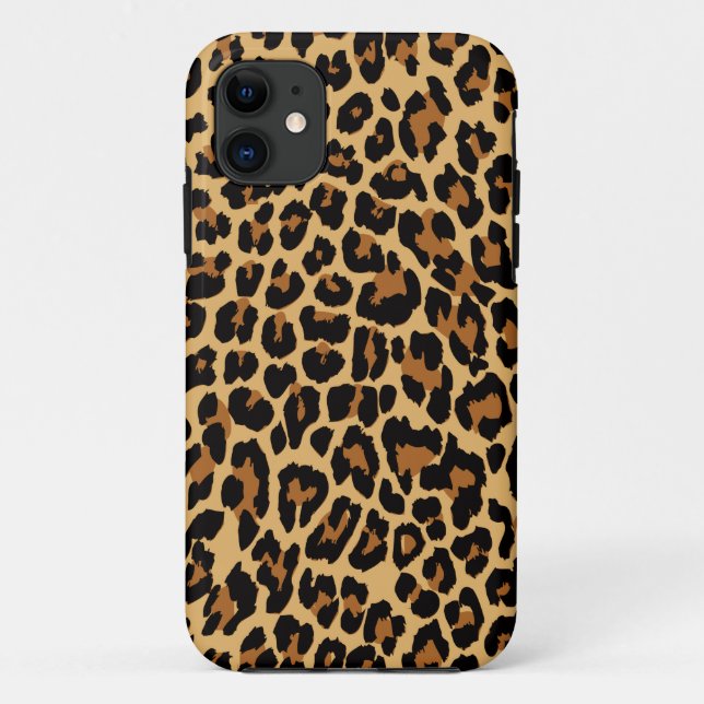 Leopard print iPhone 5 case (Back)