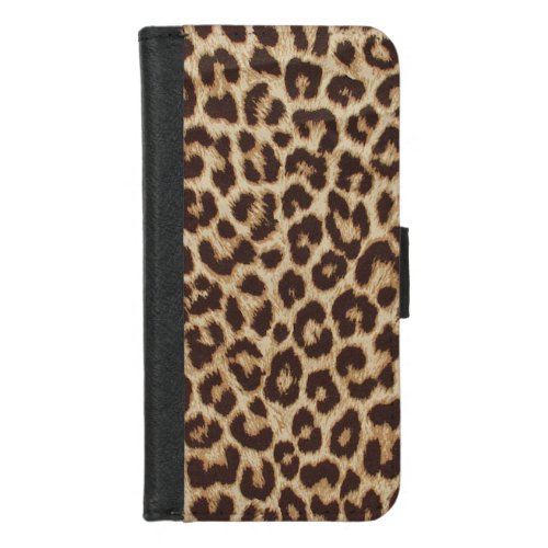 Leopard Print iPhone 87 Wallet Case