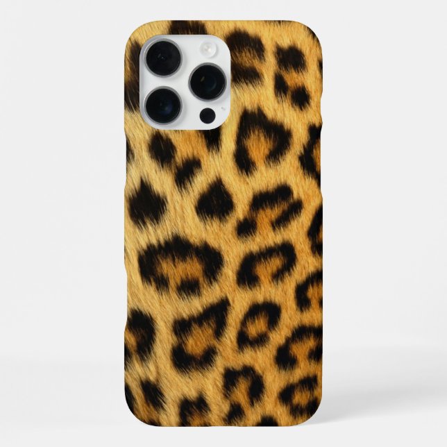 Leopard Print iPhone Case (Back)