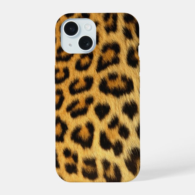 Leopard Print Iphone Case (Back)