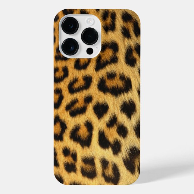Leopard Print iPhone Case (Back)
