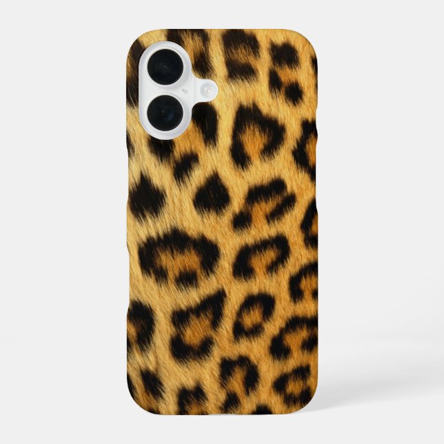 Leopard Print iPhone Case (Back)