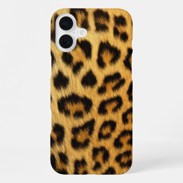 Leopard Print iPhone Case (Back)