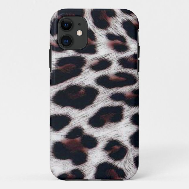 Leopard Print IPhone Case (Back)