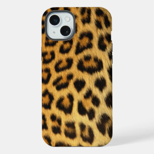 Leopard Print iPhone 15 Plus Case