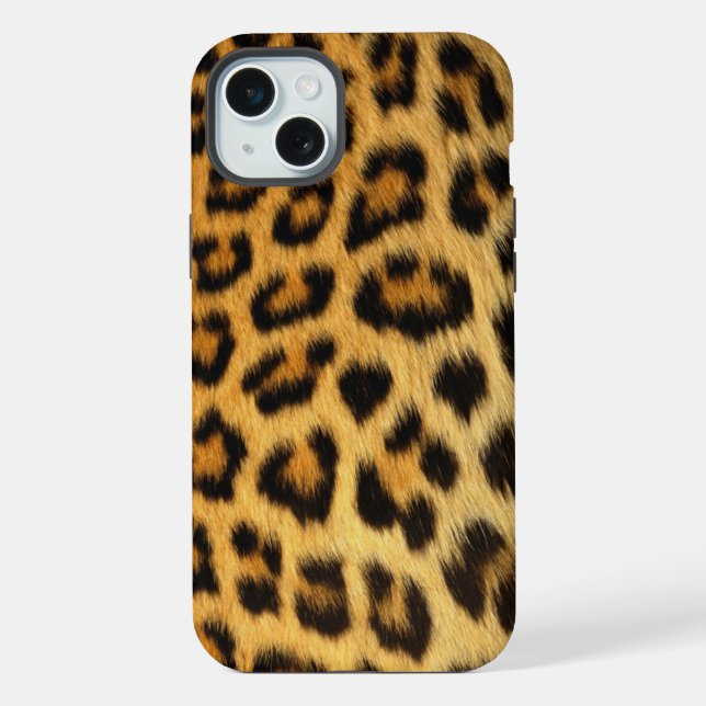 Leopard Print iPhone Case (Back)