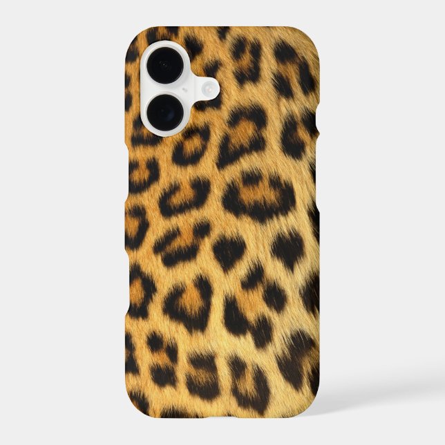 Leopard Print iPhone Case (Back)