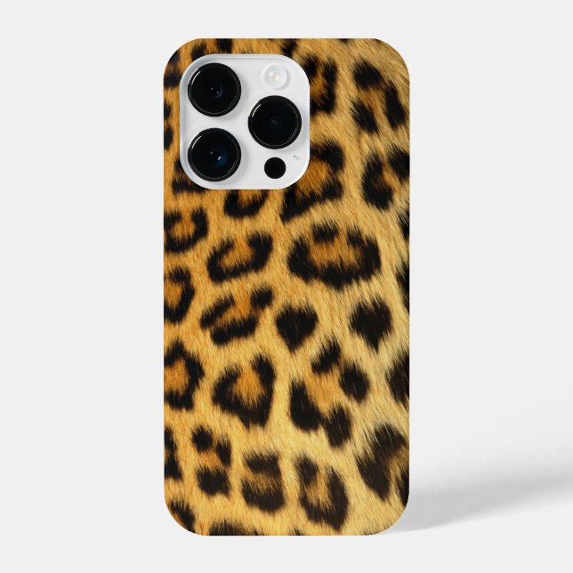 Leopard Print iPhone Case (Back)