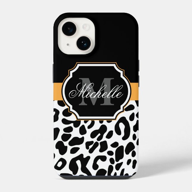 Leopard Print Iphone Case (Back)