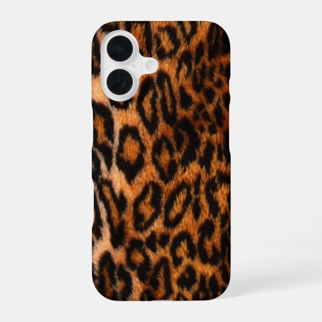 Leopard Print Iphone Case (Back)