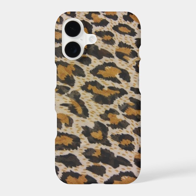 Leopard Print Iphone Case (Back)