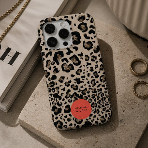 Leopard Print iPhone Case Stylish Phone Cover