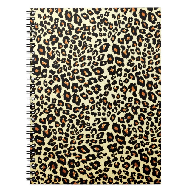 Leopard Print Journal Notebook (Front)