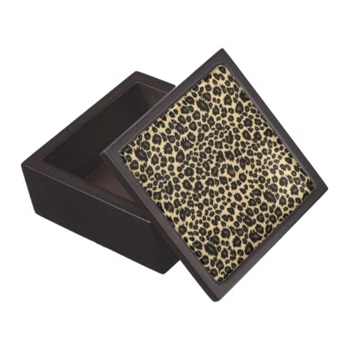 Leopard Print Keepsake Box