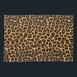 Leopard print kitchen towel<br><div class="desc">A classic Leopard print. Put a little animal in your home with an exotic animal print.</div>