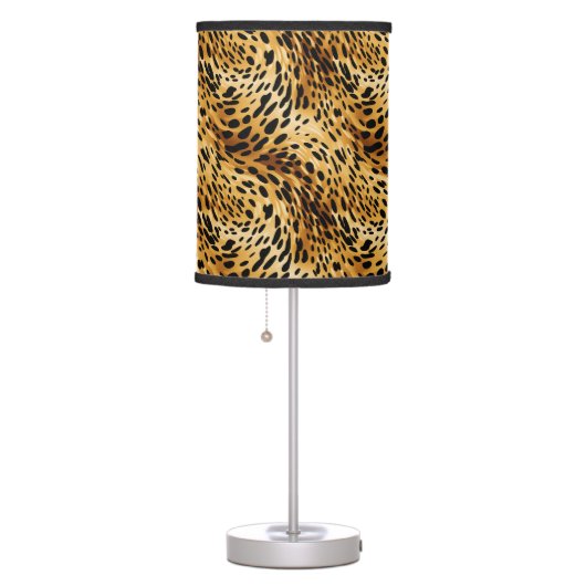 Leopard Print Lamp  (Right)